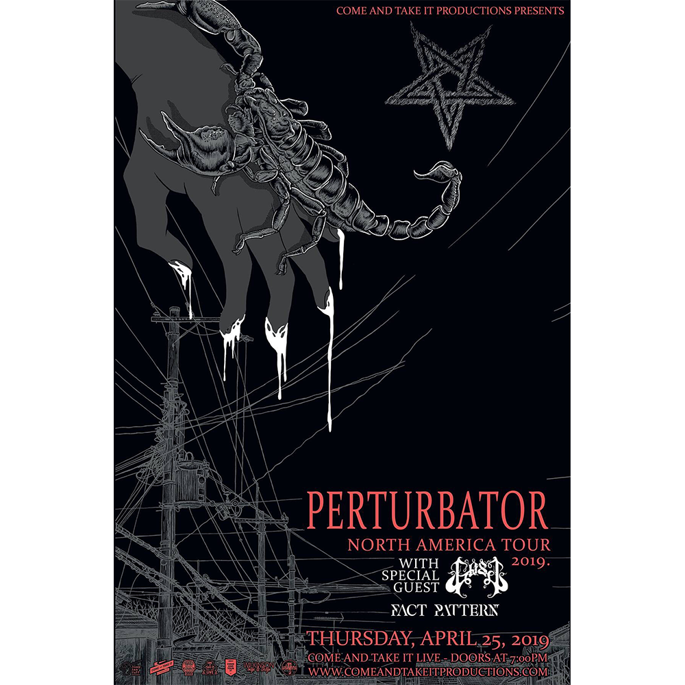 Perturbator, Gost, and Fact Pattern at Come and Take It Live, Austin, TX